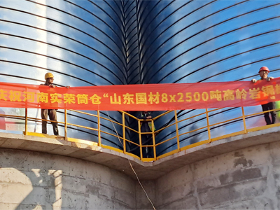 Standardize management to promote safety, keep improving and ensure quality——The construction record of SRON Silo 