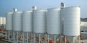 Cement storage steel silo solutions
