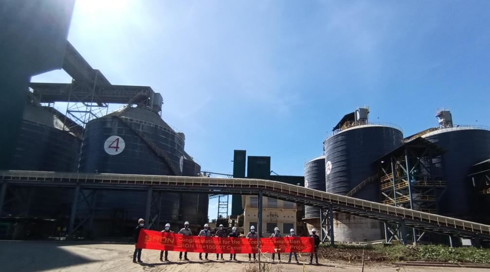 San Miguel Group 100,000t cement and clinker storage and transportation project is successfully completed