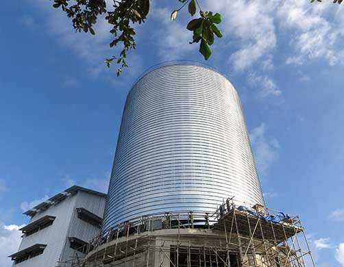 Indonesia 6,000T Cement Steel Silo Project for SIG